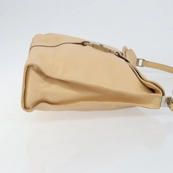 GUCCI Jackie Shoulder Bag Leather Beige Auth ep11140 - Picture 6 of 16